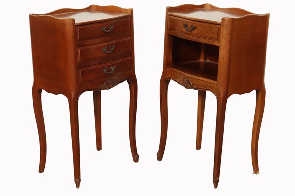 Lot 82 - PAIR OF BEDSIDE TABLES