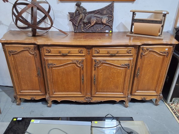 Lot 316 - OAK SIDEBOARD