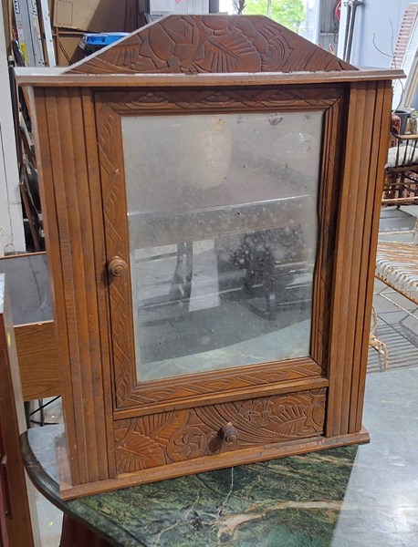 Lot 263 - WALL CABINET