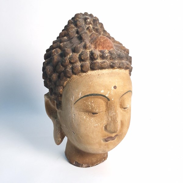 Lot 1291 - BUDDHA HEAD