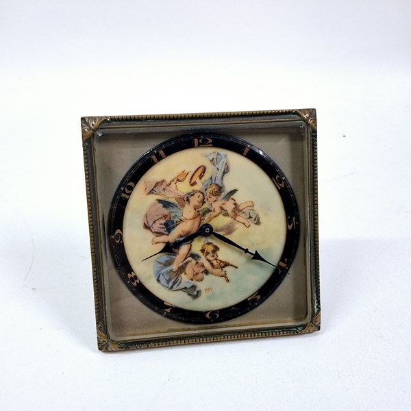 Lot 1053 - DRESSING TABLE CLOCK