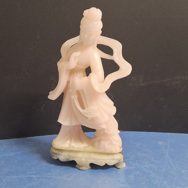 Lot 1176 - CARVED FIGURE