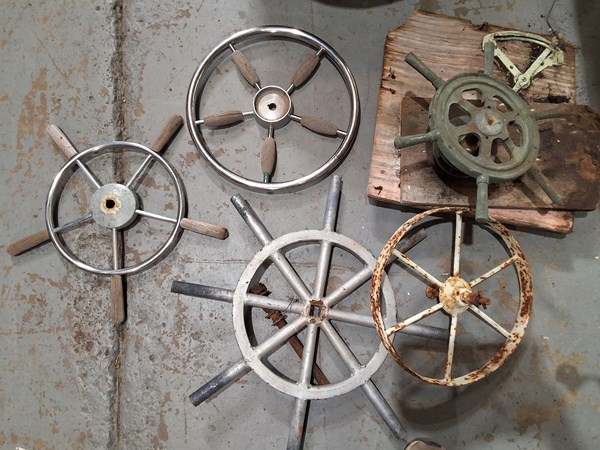 Lot 451 - SHIPS WHEELS