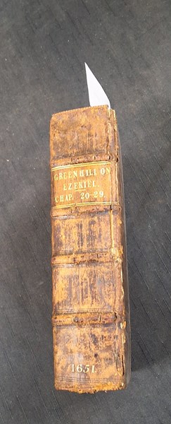 Lot 1179 - WILLIAM GREENHILL ON EZEKIEL