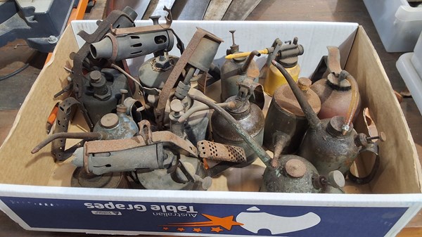 Lot 246 - OIL CANS AND BLOW TORCHES