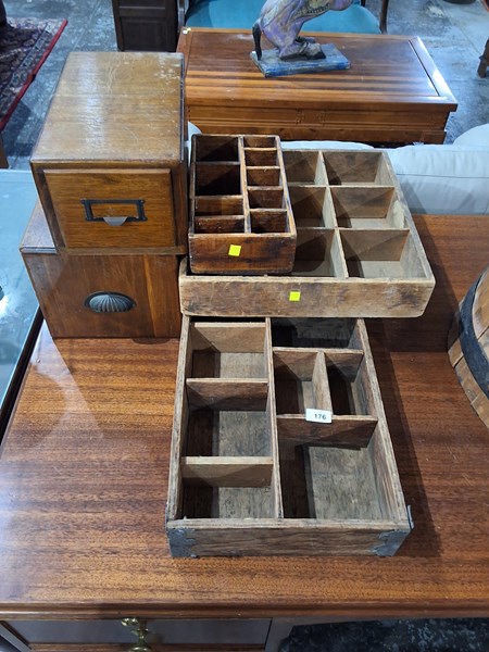Lot 176 - WOODEN STORAGE
