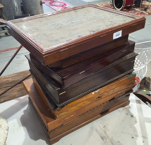 Lot 440 - VINTAGE BOXES