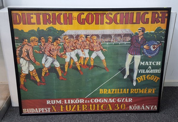 Lot 1410 - RUM ADVERTISEMENT PRINT