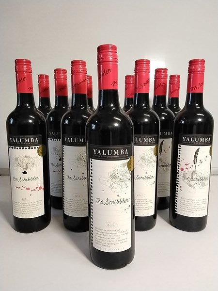 Lot 131 - YALUMBA THE SCRIBBLER CABERNET SAUVIGNON SHIRAZ