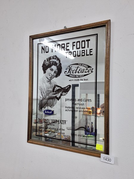 Lot 1430 - ADVERTISING MIRROR