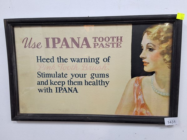 Lot 1431 - ADVERTISING SIGN