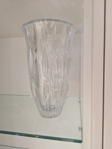 Lot 1237 - CRYSTAL VASE