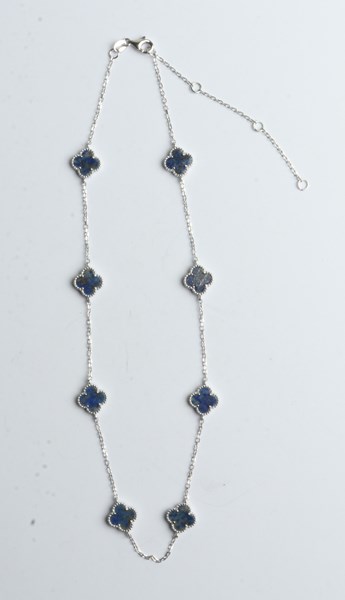 Lot 1022 - SILVER NECKLACE