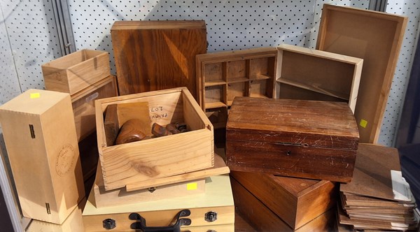 Lot 1299 - TIMBER BOXES