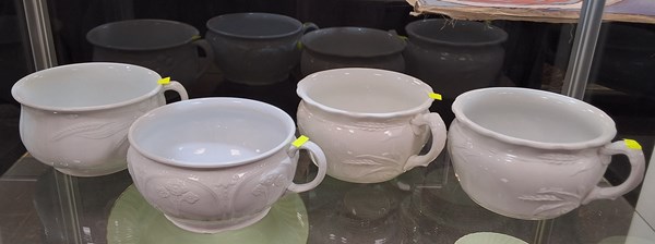 Lot 1242 - CHAMBER POTS