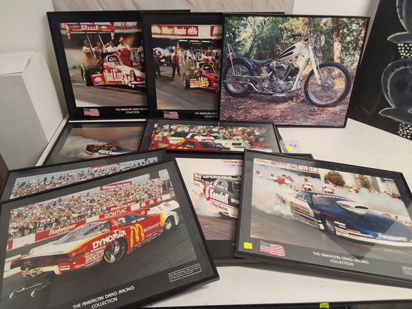 Lot 1445 - DRAG RACING PRINTS