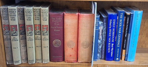 Lot 1408 - BOER WAR BOOKS