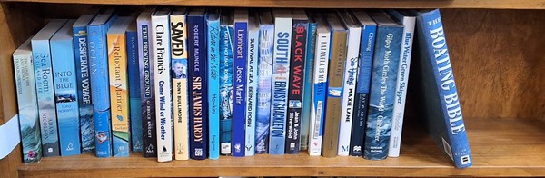 Lot 1407 - BOOKS ABOUT SAILING