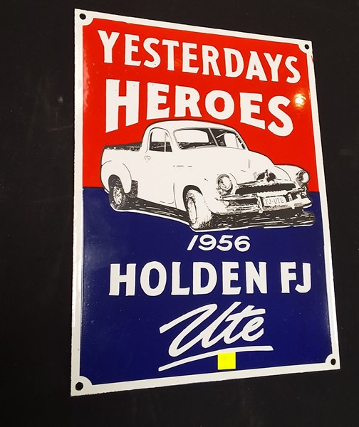 Lot 1277 - VINTAGE STYLE ENAMEL SIGN