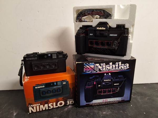 Lot 1271 - 3D CAMERAS