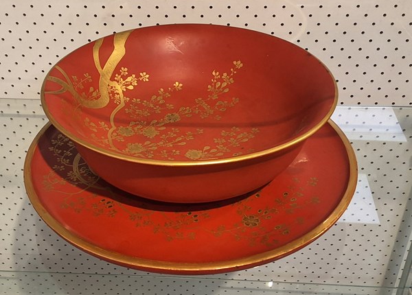 Lot 1356 - BOWL & PLATTER