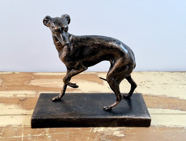 Lot 1332 - DOG ORNAMENT