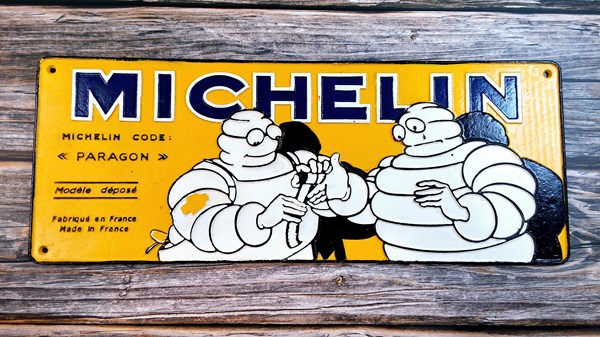 Lot 364 - MICHELIN PLAQUE