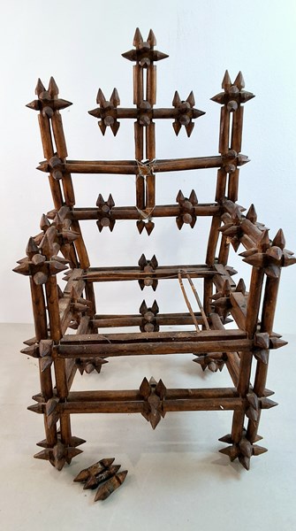 Lot 1150 - FOLK ART CHAIR