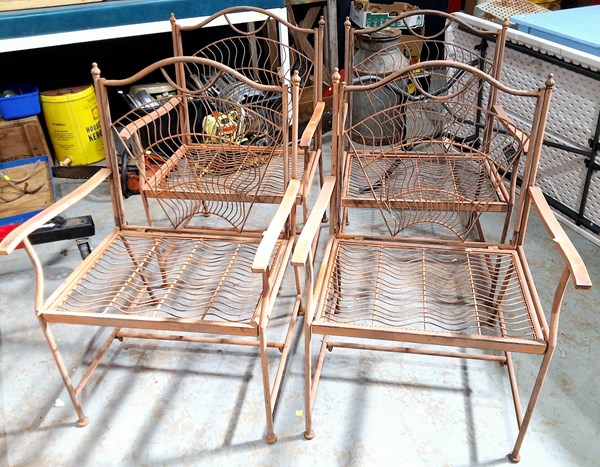 Lot 411 - OUTDOOR CHAIRS