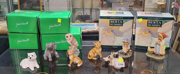 Lot 1246 - BESWICK & HUMMEL FIGURES