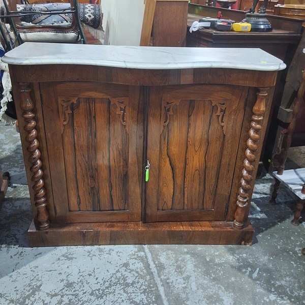Lot 157 - HALL CUPBOARD
