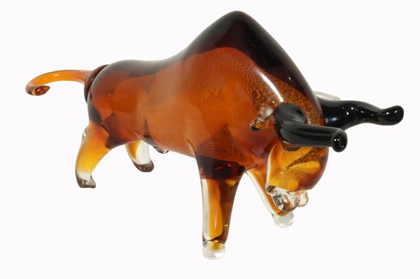 Lot 49 - GLASS FIGURE