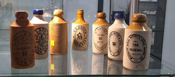 Lot 1435 - STONEWARE BOTTLES