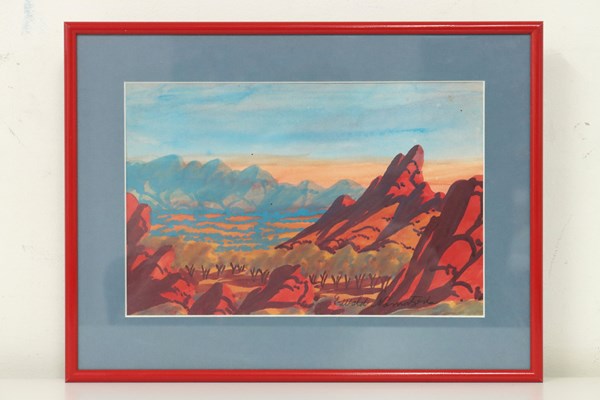 Lot 1091 - EWALD NAMATJIRA (Australia, Aboriginal, 1930-1984)