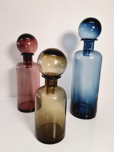 Lot 1206 - BOTTLE VASES