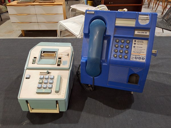 Lot 232 - PAYPHONE & RECEIPT MACHINE