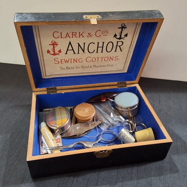 Lot 1065 - SEWING BOX