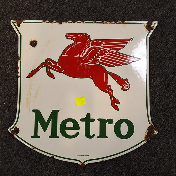 Lot 1314 - VINTAGE STYLE ENAMEL SIGN