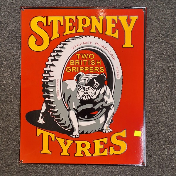 Lot 1523 - VINTAGE STYLE ENAMEL SIGN