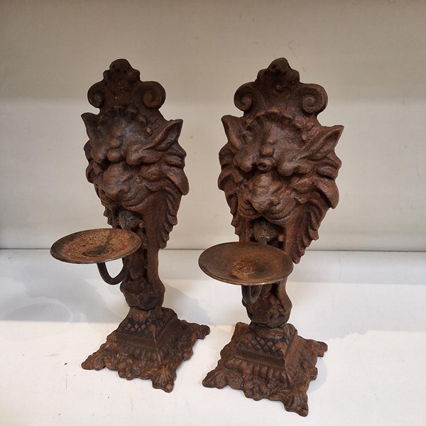Lot 1310 - CANDLE STANDS