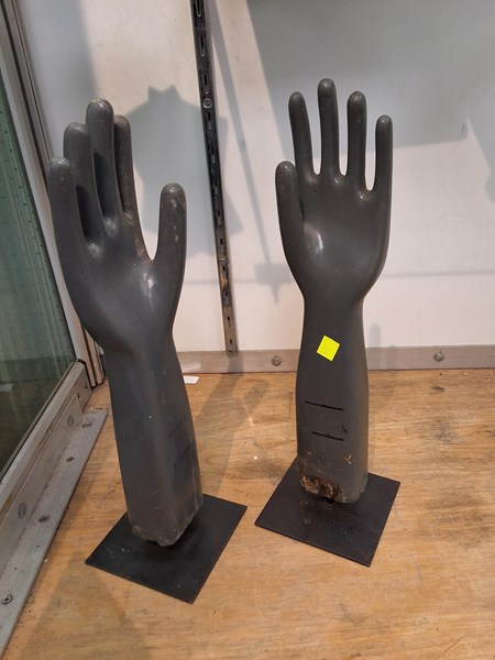 Lot 1383 - GLOVE STANDS