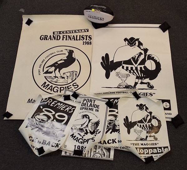 Lot 1232 - POSTERS AND FOOTBALL
