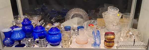 Lot 1429 - GLASS AND METALWARE