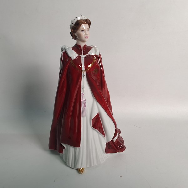 Lot 1275 - ROYAL WORCESTER FIGURE