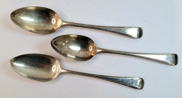 Lot 1083 - SILVER FLATWARE