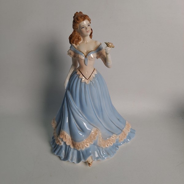 Lot 1271 - ROYAL WORCESTER FIGURE