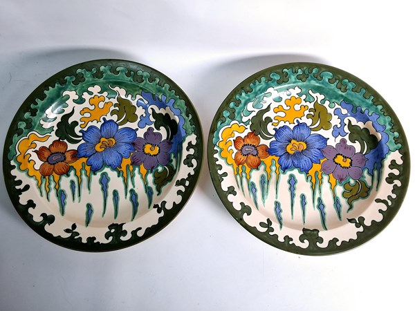Lot 1228 - GOUDA WALL PLATES