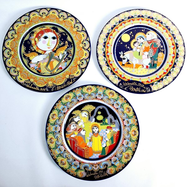 Lot 1413 - BJØRN WIINBLAD CHRISTMAS PLATES