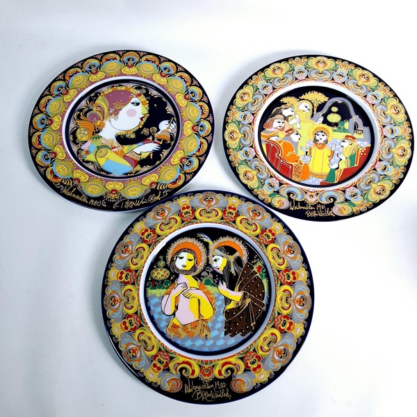 Lot 1357 - BJØRN WIINBLAD CHRISTMAS PLATES