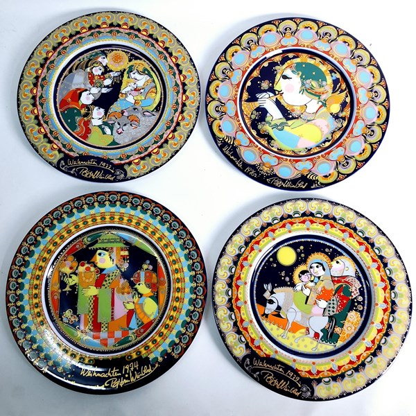 Lot 1427 - BJØRN WIINBLAD CHRISTMAS PLATES